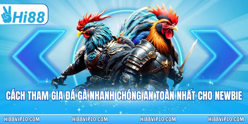 Cách tham gia đá gà nhanh chóng an toàn nhất cho newbie