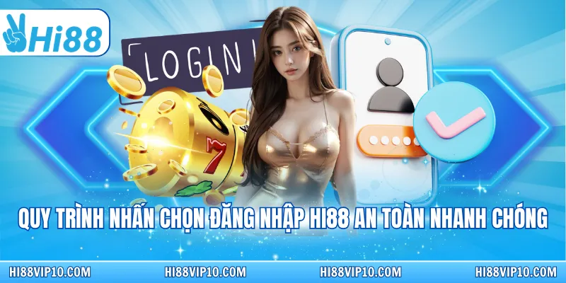Quy trình nhấn chọn đăng nhập Hi88 an toàn nhanh chóng